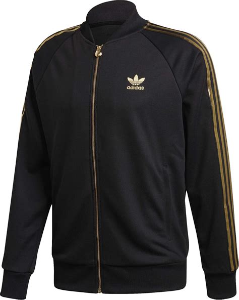 adidas jacke schwarz gold 149|Amazon.com: Black And Gold Adidas Jacket.